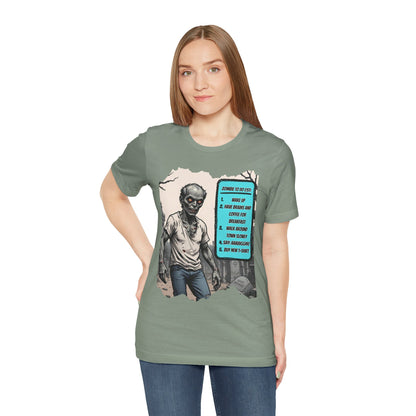 My Gothic Girl "Zombie: To Do List"  – Whimsy Goth Streetwear, Dark Poetry Fashion, Alt Aesthetic Apparel