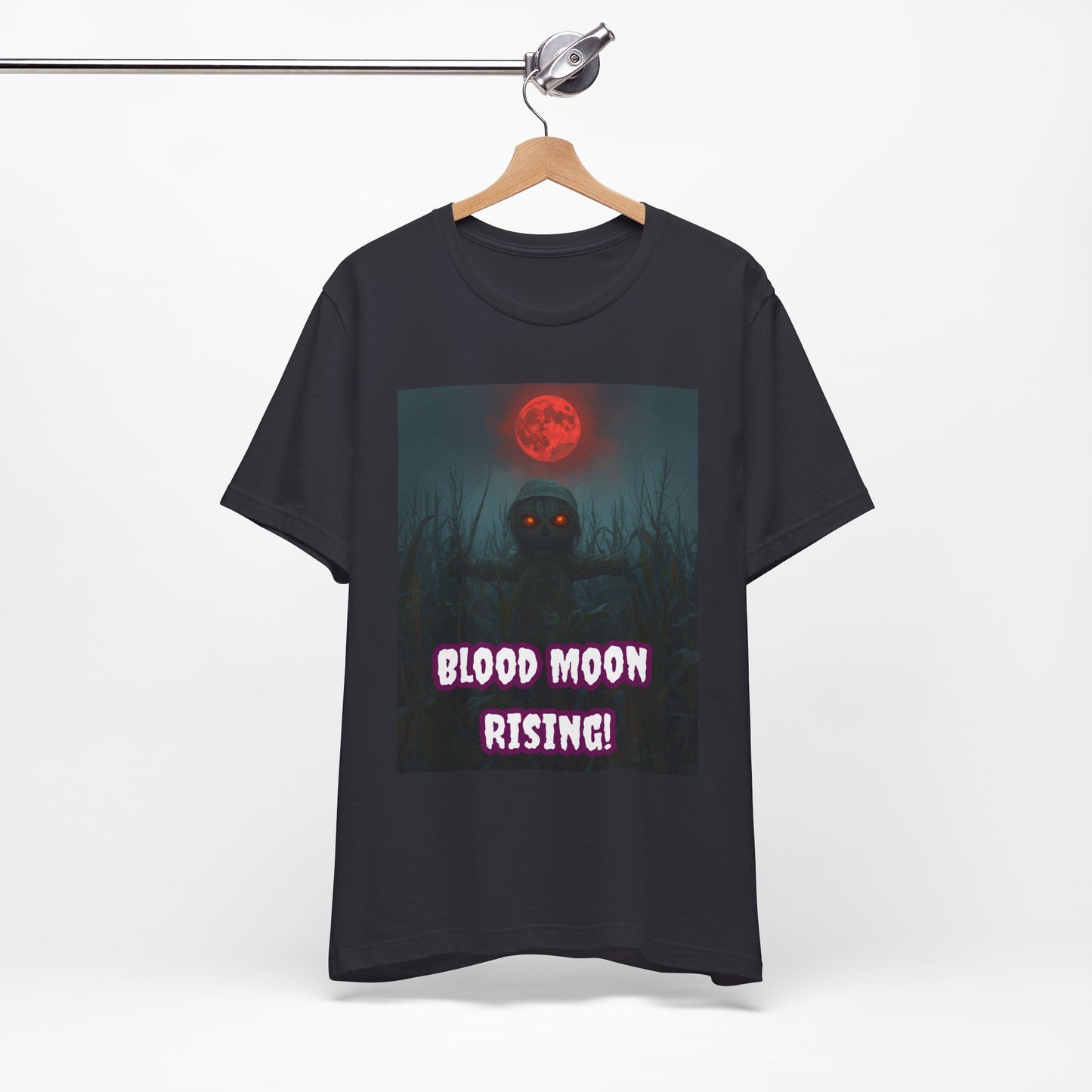 My Gothic Girl "Blood Moon Rising" Graphic T-Shirt Unisex Gothic Dark Fashion Casual Wear