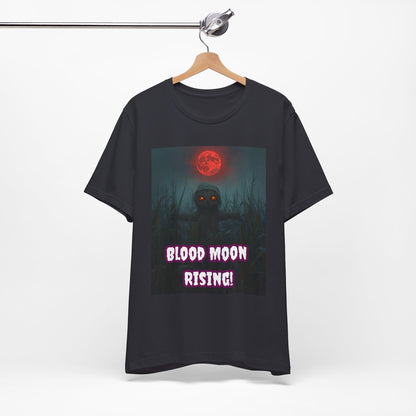 My Gothic Girl "Blood Moon Rising" Graphic T-Shirt Unisex Gothic Dark Fashion Casual Wear
