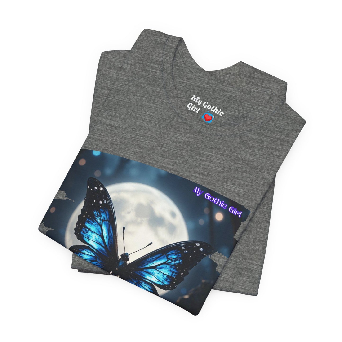 My Gothic Girl Graphic Tee – Whimsy Goth Streetwear, Dark Poetry Fashion, Alt Aesthetic Apparel