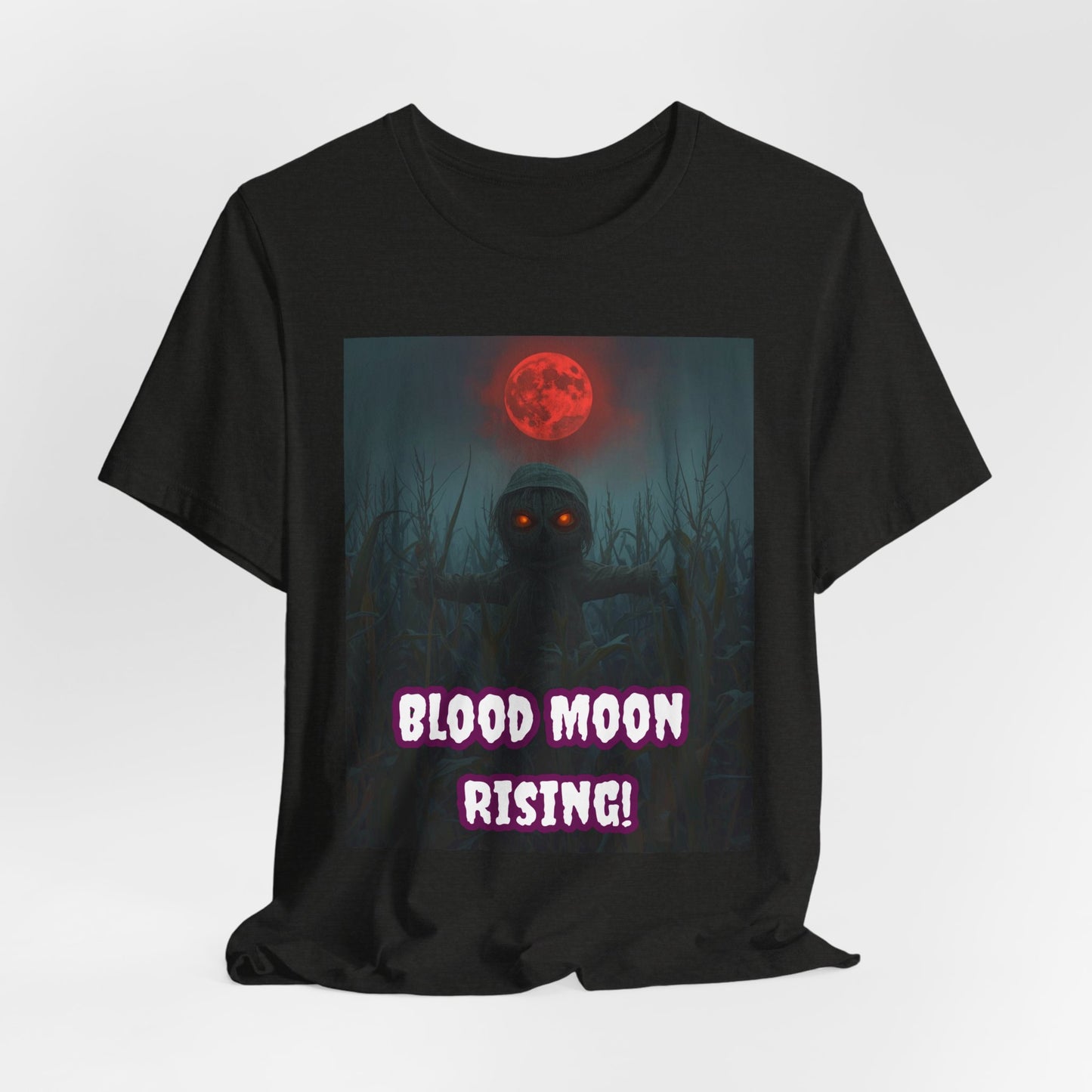 My Gothic Girl "Blood Moon Rising" Graphic T-Shirt Unisex Gothic Dark Fashion Casual Wear