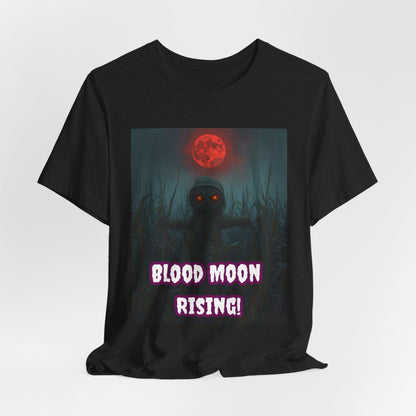 My Gothic Girl "Blood Moon Rising" Graphic T-Shirt Unisex Gothic Dark Fashion Casual Wear