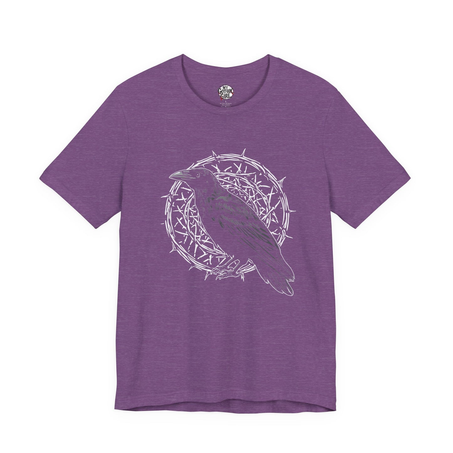 Thorn & Raven Gothic Graphic T-Shirt – Alt Aesthetic Poetic Goth Streetwear