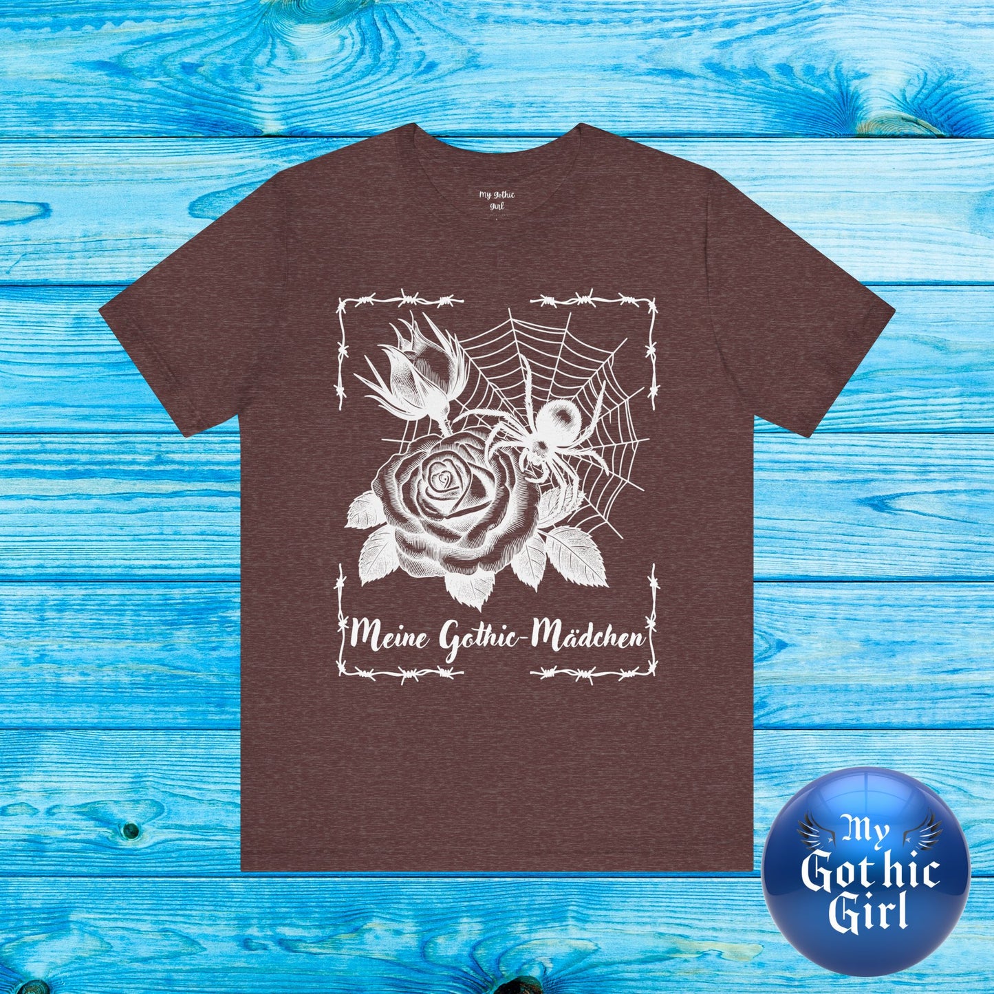Gothic T-Shirts for Women & Men "Meine Gothic-Mädchen" Dark Aesthetic & Alternative Tees – My Gothic Girl