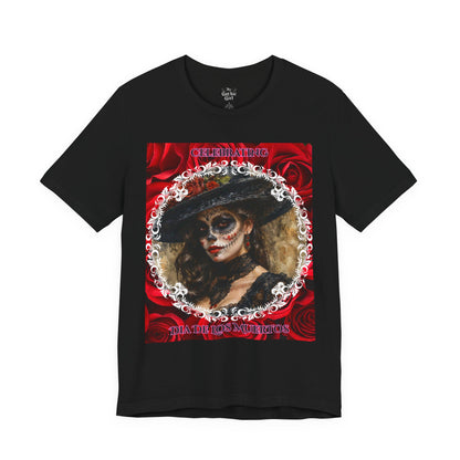 My Gothic Girl Dia De Los Muertos Graphic Tee – Gothic Streetwear, Whimsy Goth, Dark Poetry Alt Fashion