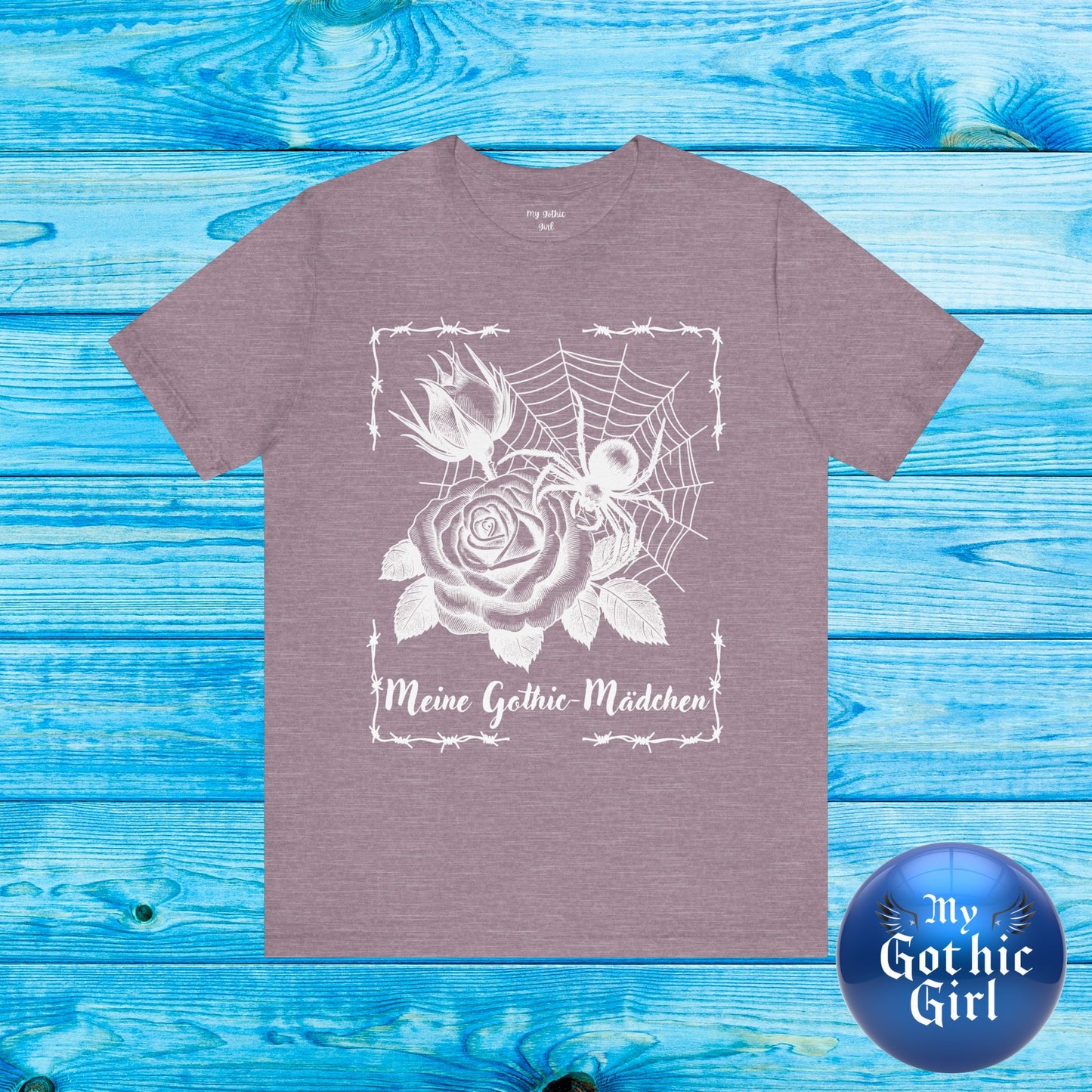 Gothic T-Shirts for Women & Men "Meine Gothic-Mädchen" Dark Aesthetic & Alternative Tees – My Gothic Girl