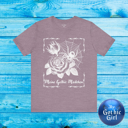 Gothic T-Shirts for Women & Men "Meine Gothic-Mädchen" Dark Aesthetic & Alternative Tees – My Gothic Girl