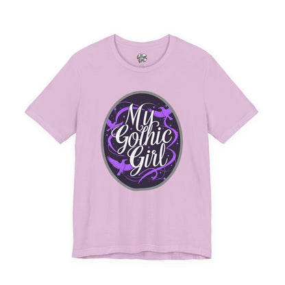 My Gothic Girl Poetic Goth Graphic Tee – Dark Alt Aesthetic Streetwear Fashion