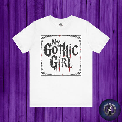My Gothic Girl Graphic Poetic Goth Graphic Tee – My Gothic Girl