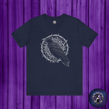 Thorn & Raven Gothic Graphic T-Shirt – Alt Aesthetic Poetic Goth Streetwear