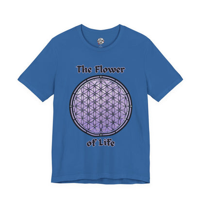 "The Flower of Life"  Gothic Graphic T-Shirt – Alt Aesthetic Poetic Goth Street-wear