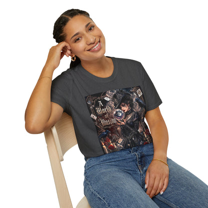 A World of Illusion T-Shirt — Gothic Fortune Teller Magic Tee
