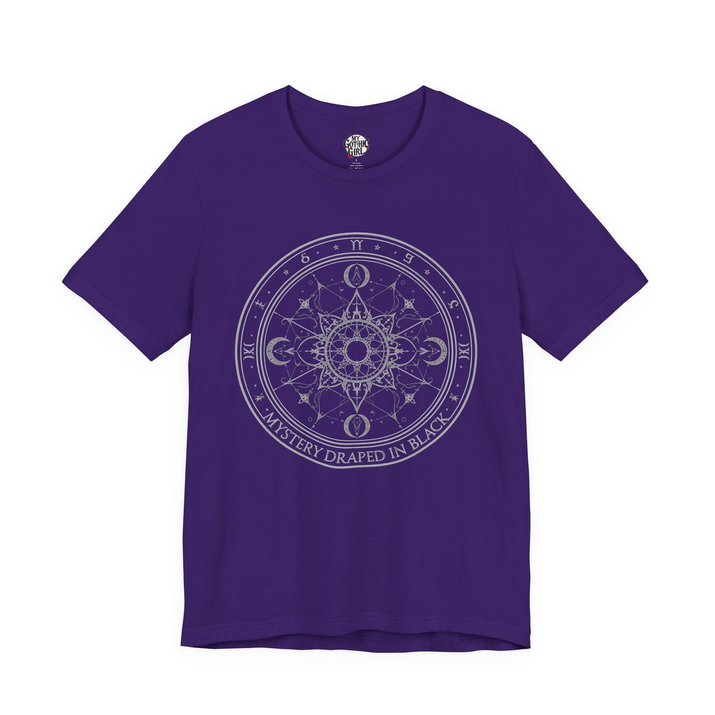 Copy of “Midnight Toy-maker's Creation” —hand-stitched Gothic doll Graphic T-Shirt – Alt Aesthetic Poetic Goth Street-wear