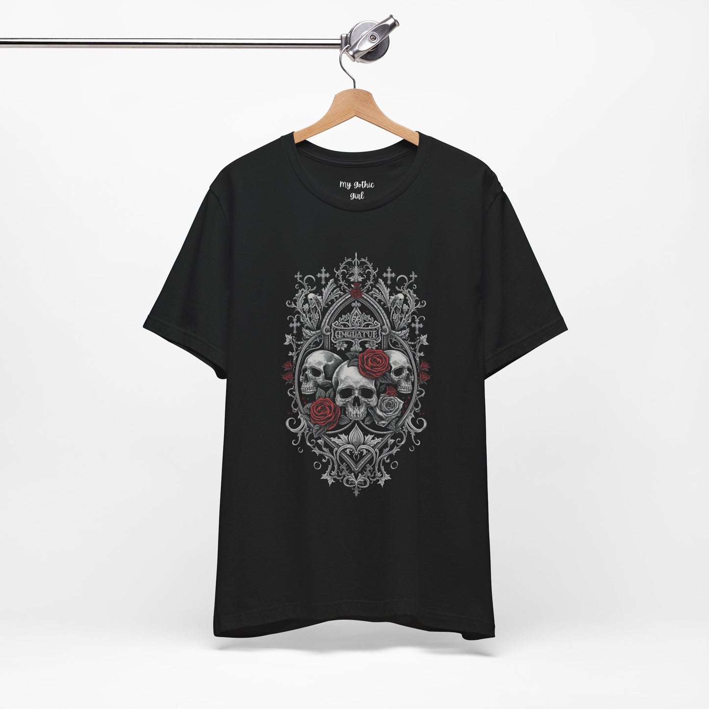 Skull & Roses Gothic Tee