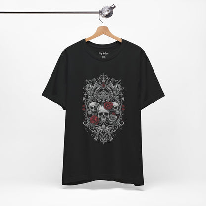 Skull & Roses Gothic Tee