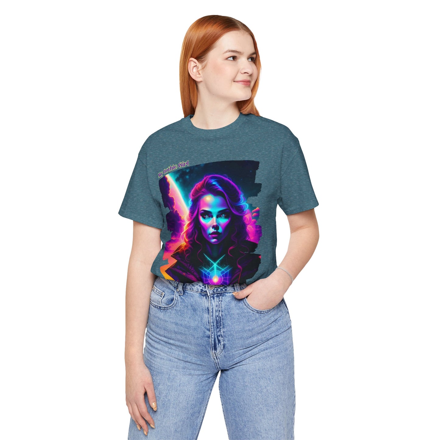 Celestial Enchantress Poetic Goth Graphic Tee – My Gothic Girl