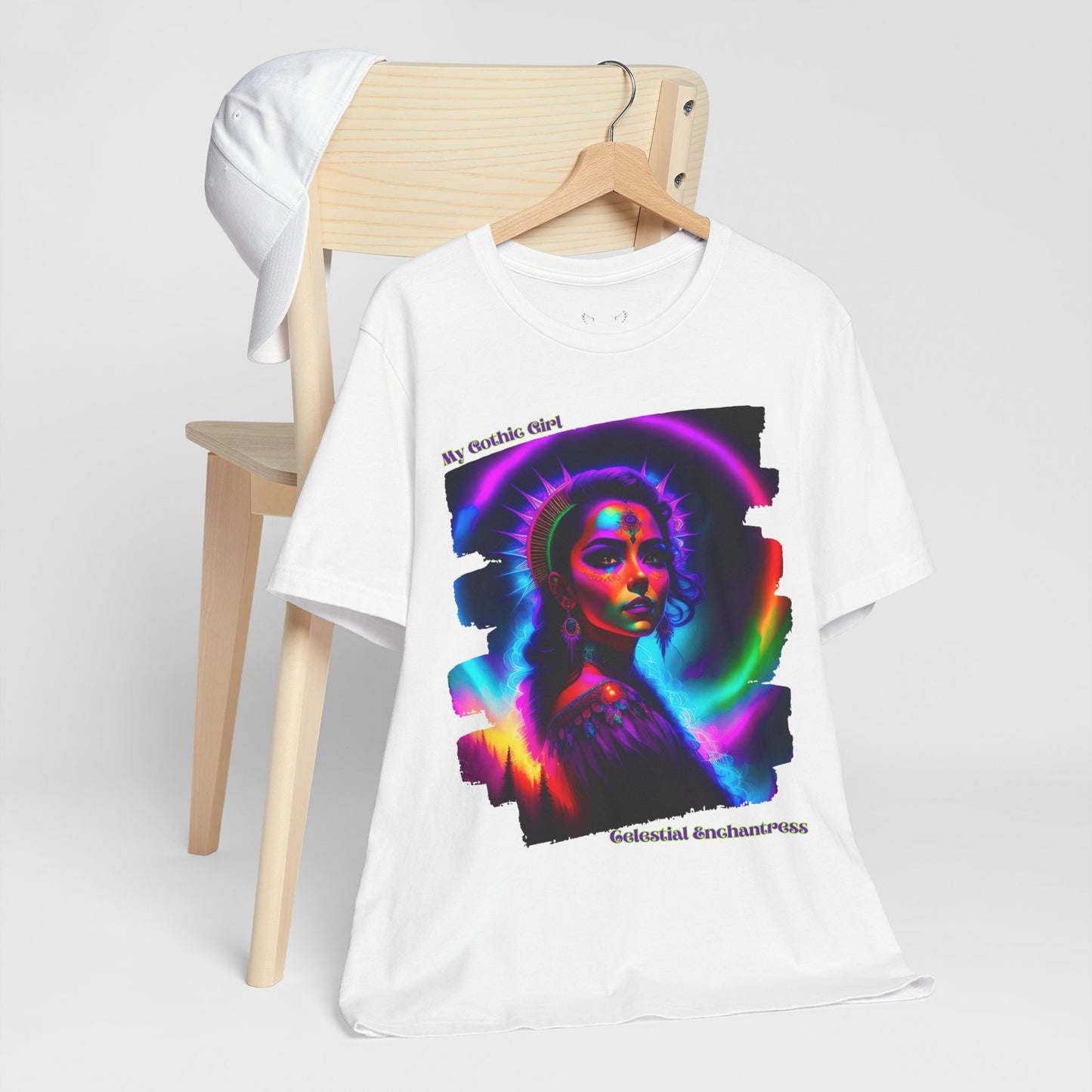 Celestial Enchantress Poetic Goth Graphic Tee – My Gothic Girl