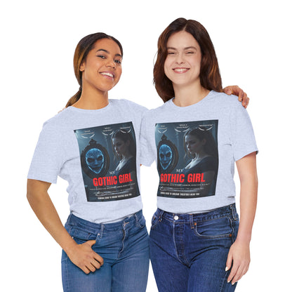 My Gothic Girl "Movie Poster" Graphic Tee – Gothic Streetwear, Whimsy Goth, Dark Poetry Alt Fashion