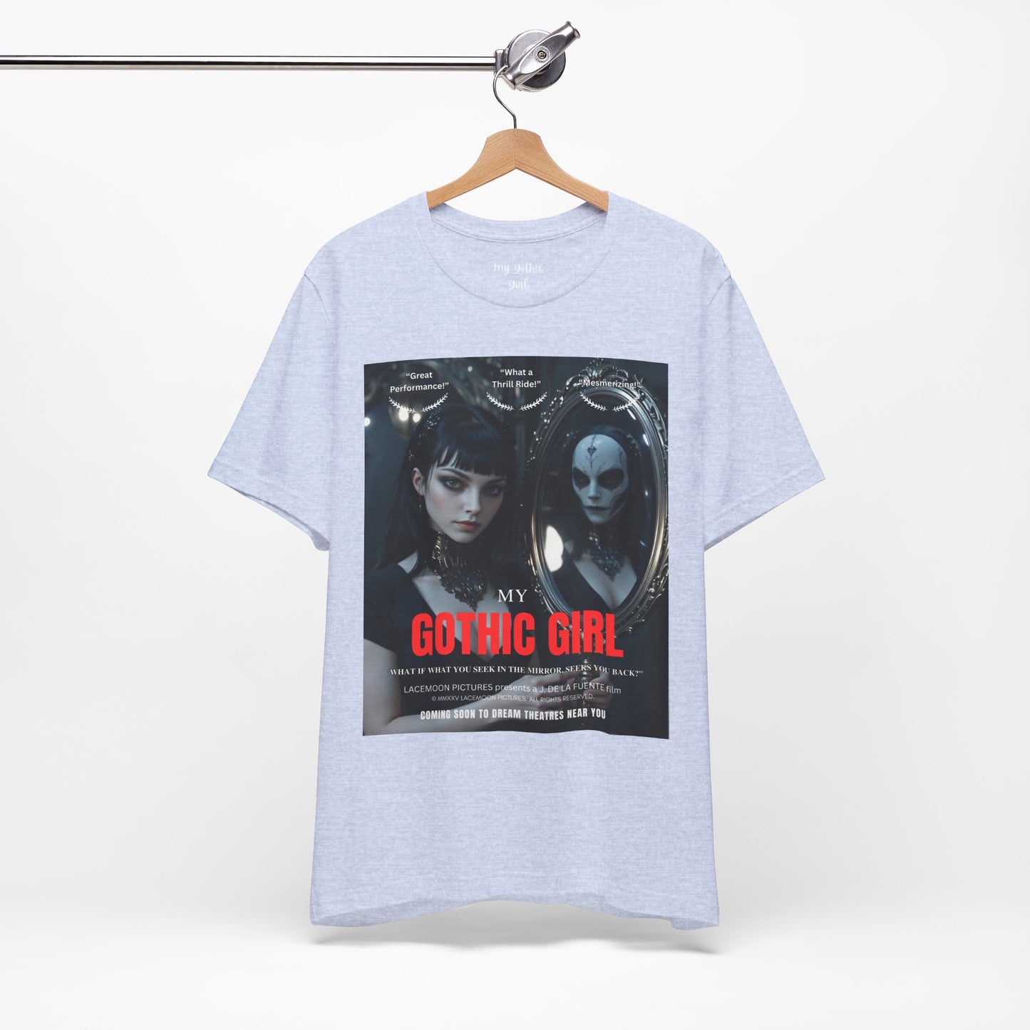 My Gothic Girl Graphic Tee – Whimsy Goth Streetwear, Dark Poetry Fashion, Alt Aesthetic Apparel