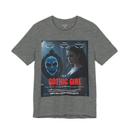 My Gothic Girl "Movie Poster" Graphic Tee – Gothic Streetwear, Whimsy Goth, Dark Poetry Alt Fashion