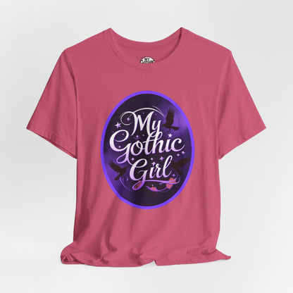 My Gothic Girl Poetic Goth Graphic Tee – Dark Alt Aesthetic Streetwear Fashion