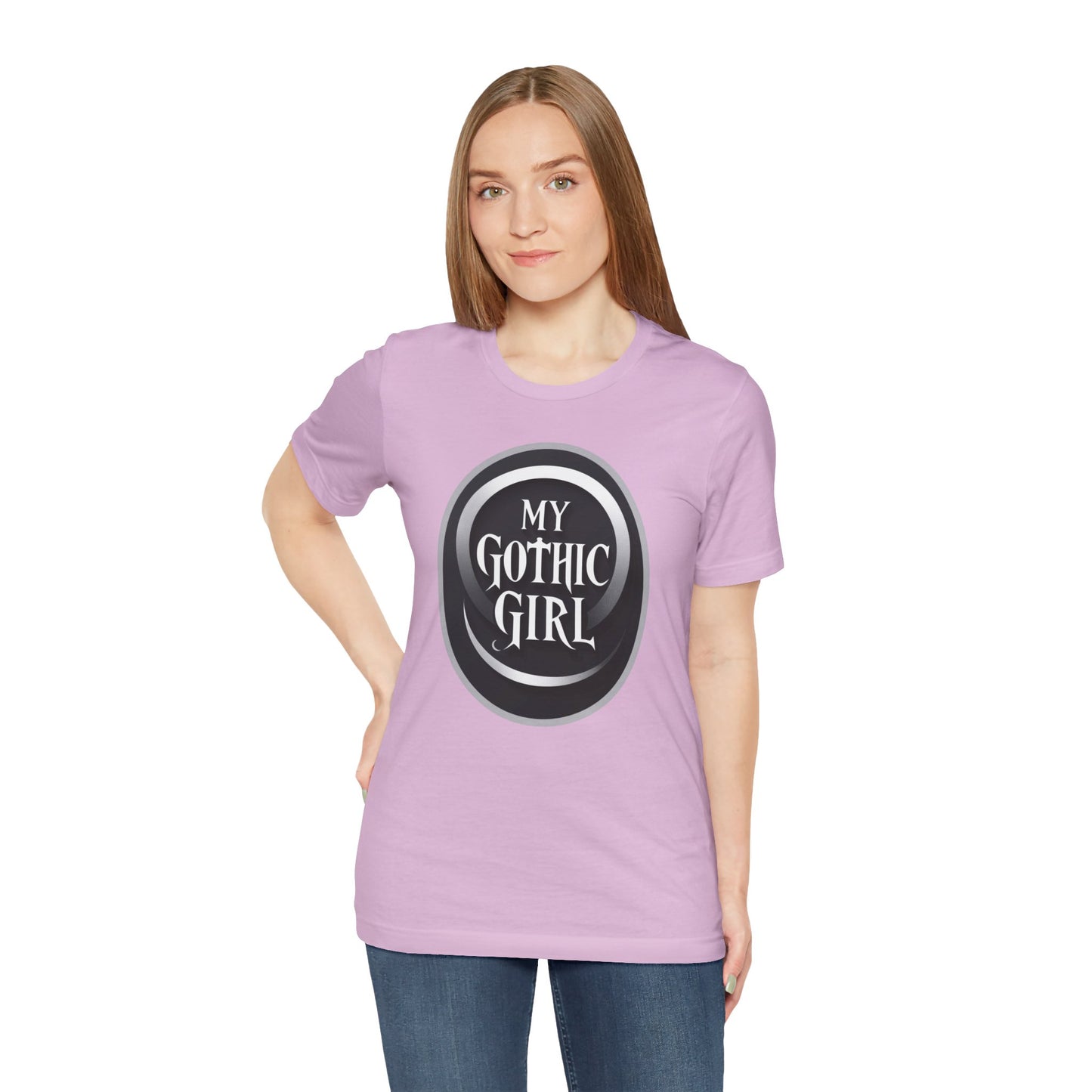 My Gothic Girl Poetic Goth Graphic Tee – Dark Alt Aesthetic Streetwear Fashion