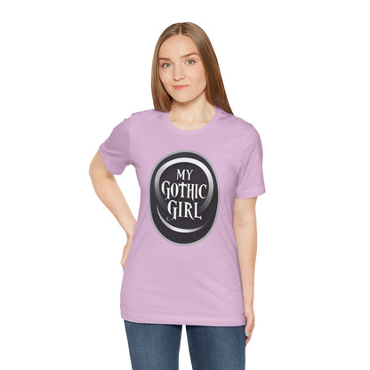 My Gothic Girl Poetic Goth Graphic Tee – Dark Alt Aesthetic Streetwear Fashion
