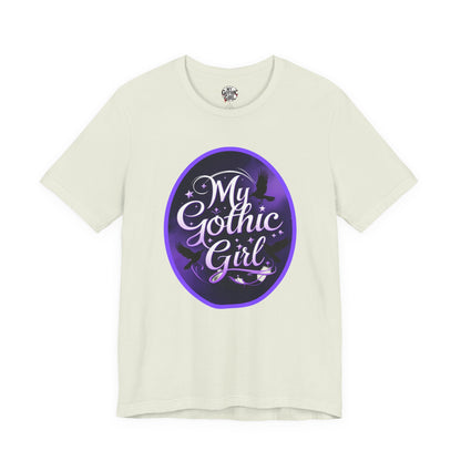 My Gothic Girl Poetic Goth Graphic Tee – Dark Alt Aesthetic Streetwear Fashion