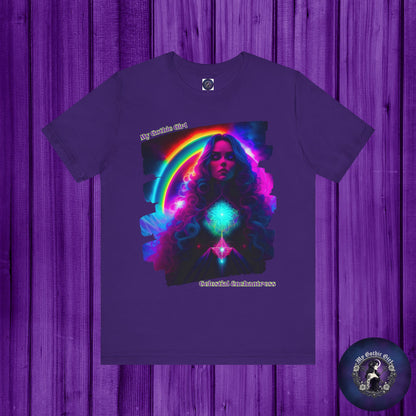 Celestial Enchantress Poetic Goth Graphic Tee – My Gothic Girl