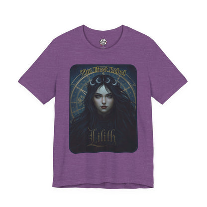 The First Rebel -"Lilith" Graphic T-Shirt – Alt Aesthetic Poetic Goth Street-wear