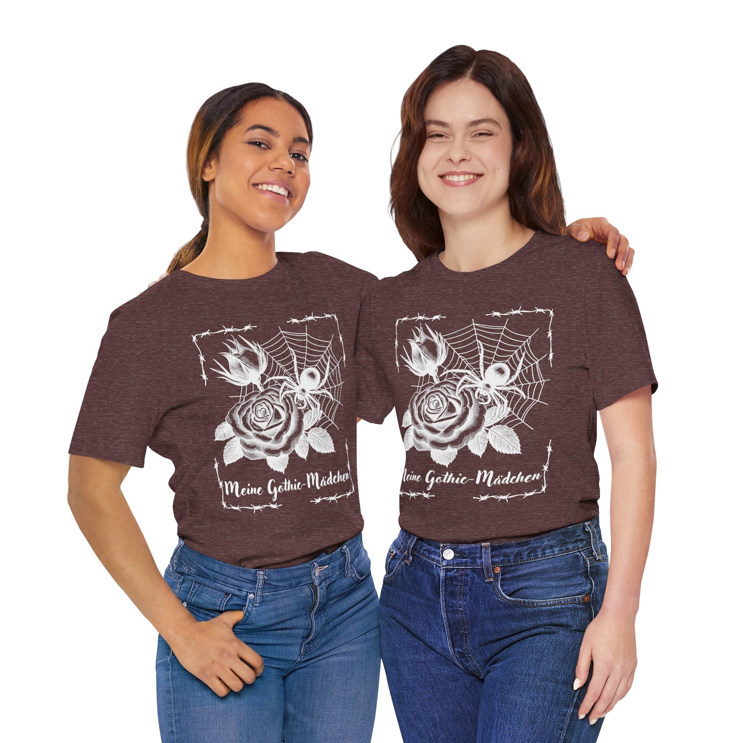 Gothic T-Shirts for Women & Men "Meine Gothic-Mädchen" Dark Aesthetic & Alternative Tees – My Gothic Girl
