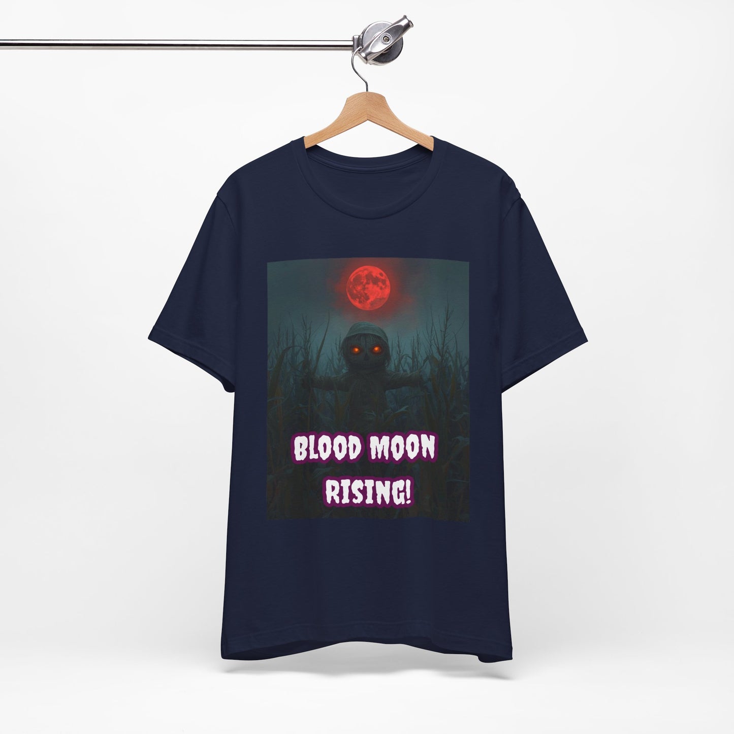My Gothic Girl "Blood Moon Rising" Graphic T-Shirt Unisex Gothic Dark Fashion Casual Wear