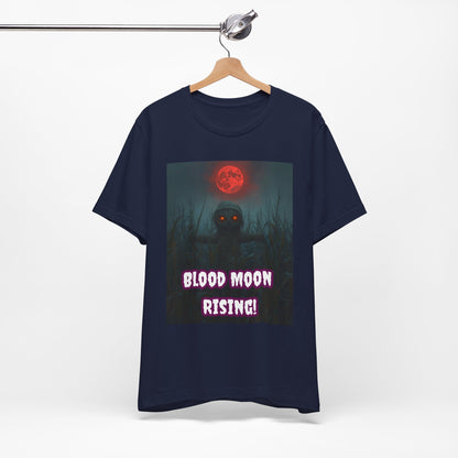My Gothic Girl "Blood Moon Rising" Graphic T-Shirt Unisex Gothic Dark Fashion Casual Wear