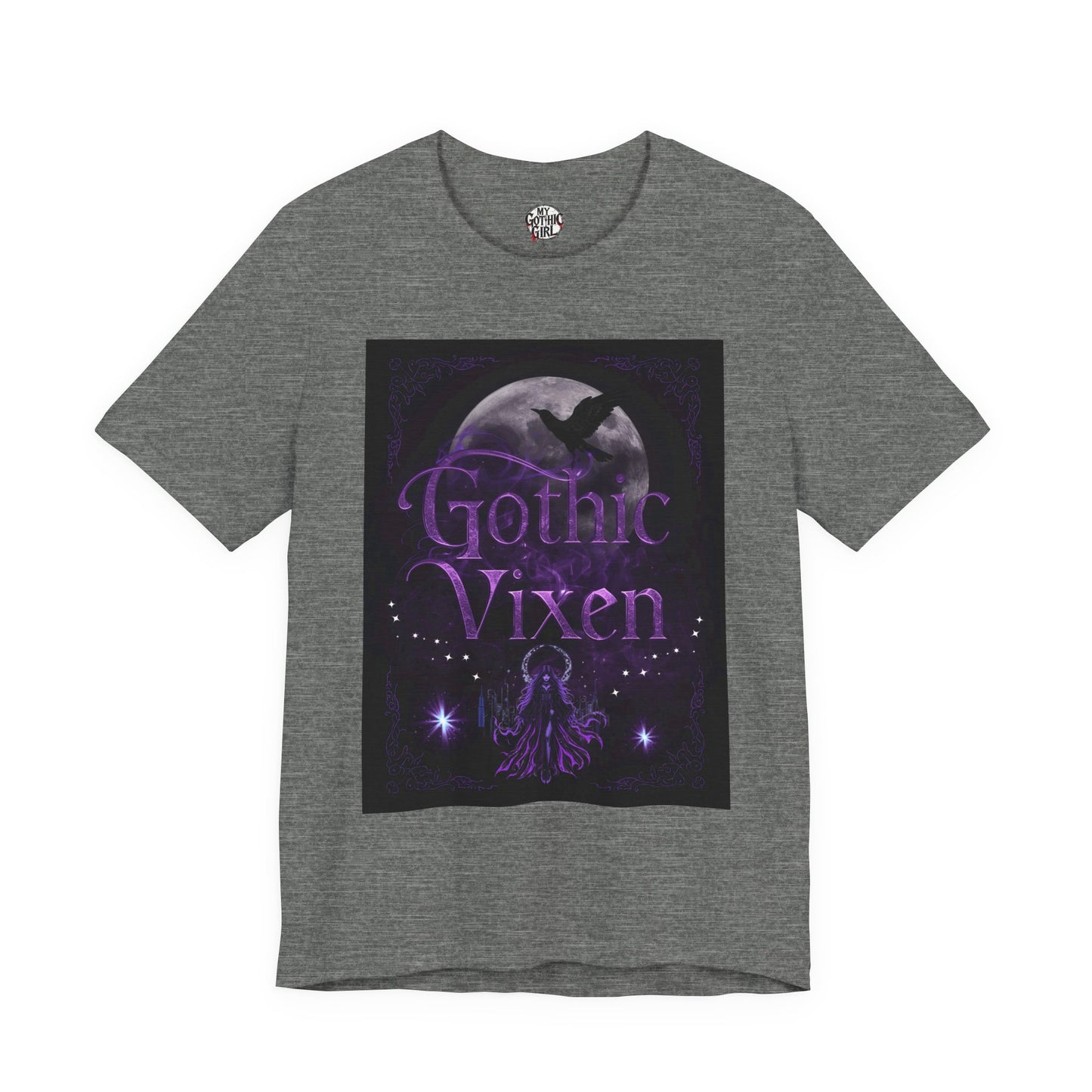 My Gothic Girl - "Gothic Vixen" Graphic T-Shirt – Alt Aesthetic Poetic Goth Street-wear