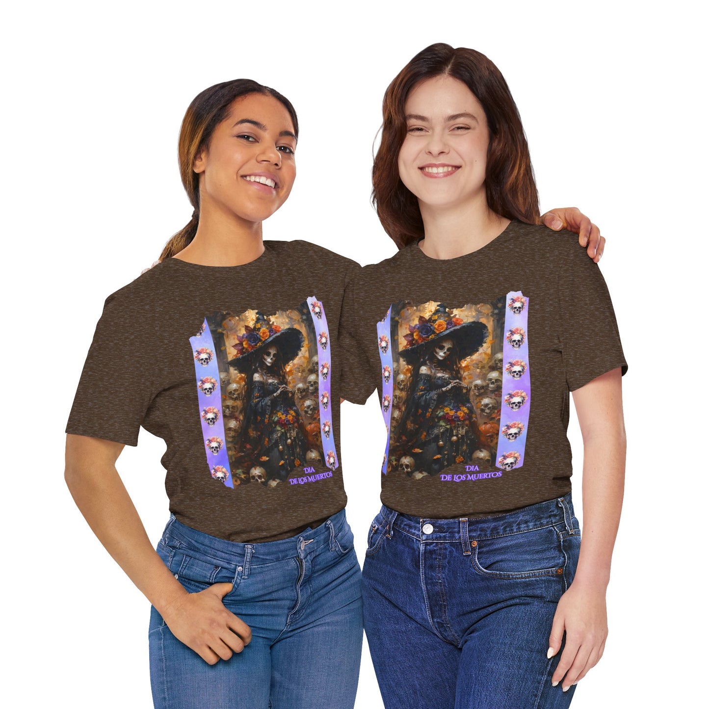 My Gothic Girl Dia De Los Muertos Graphic Tee – Gothic Streetwear, Whimsy Goth, Dark Poetry Alt Fashion