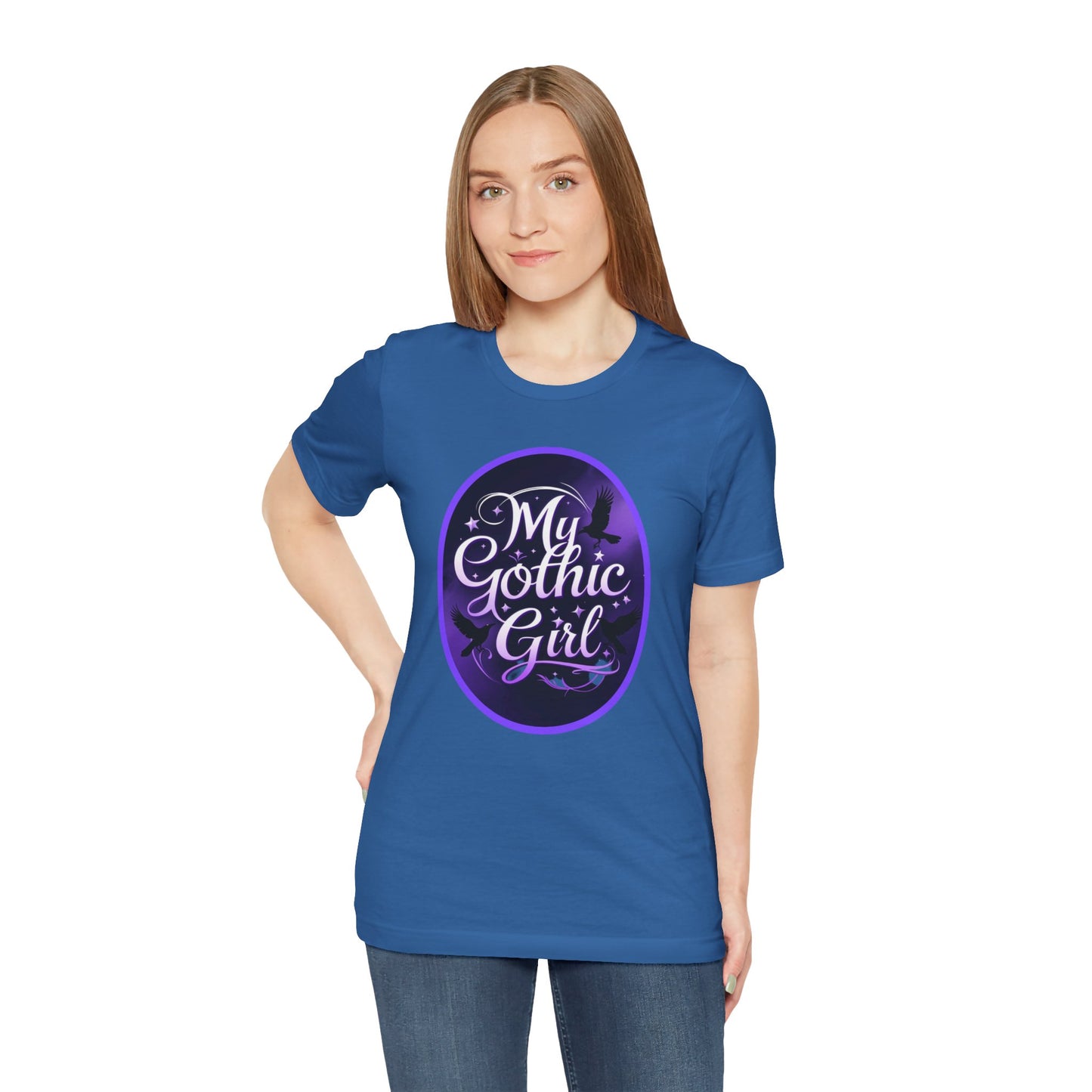 My Gothic Girl Poetic Goth Graphic Tee – Dark Alt Aesthetic Streetwear Fashion