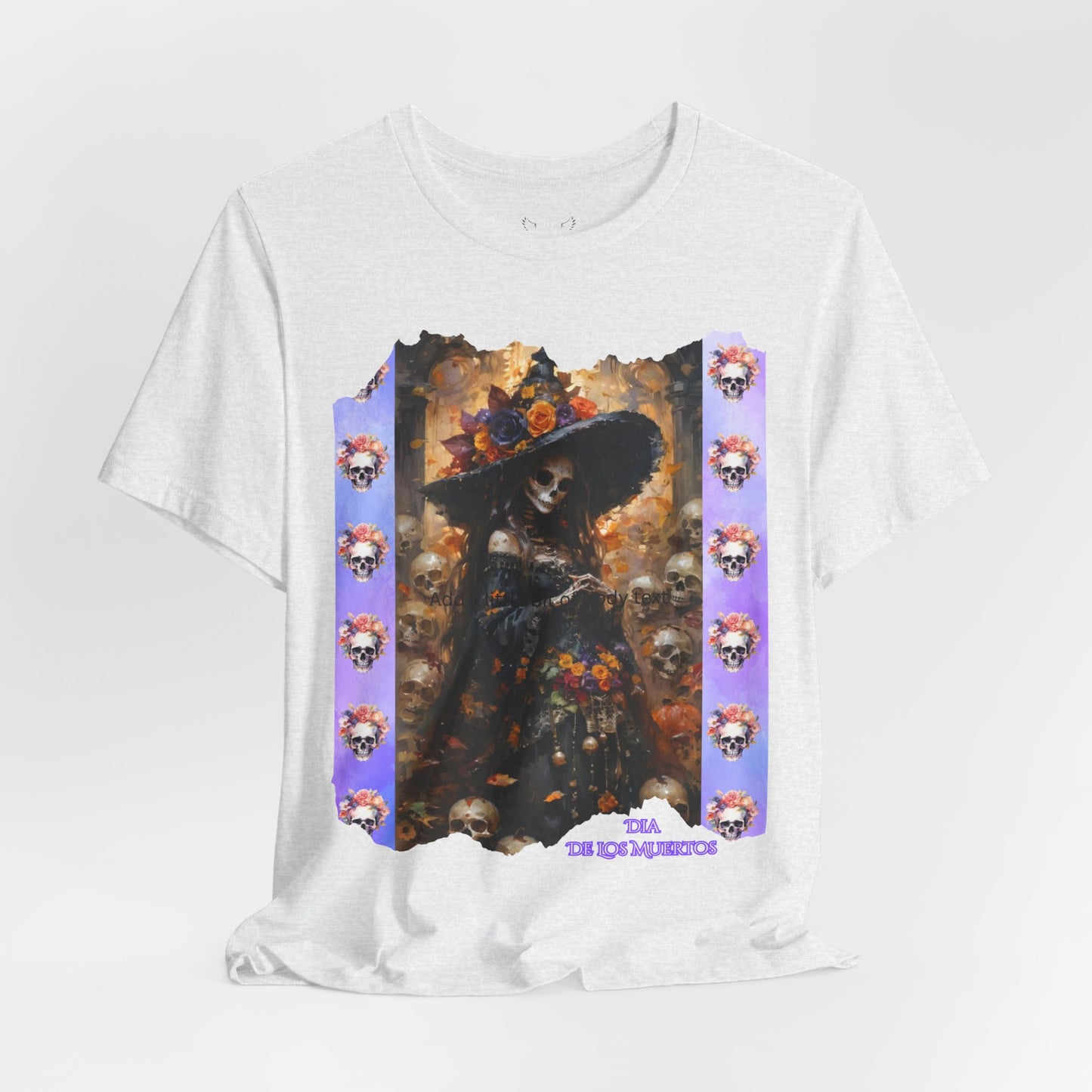 My Gothic Girl Dia De Los Muertos Graphic Tee – Gothic Streetwear, Whimsy Goth, Dark Poetry Alt Fashion