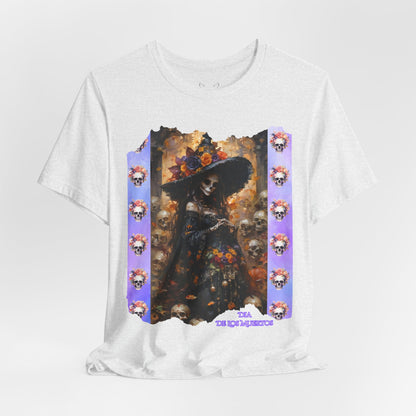 My Gothic Girl Dia De Los Muertos Graphic Tee – Gothic Streetwear, Whimsy Goth, Dark Poetry Alt Fashion