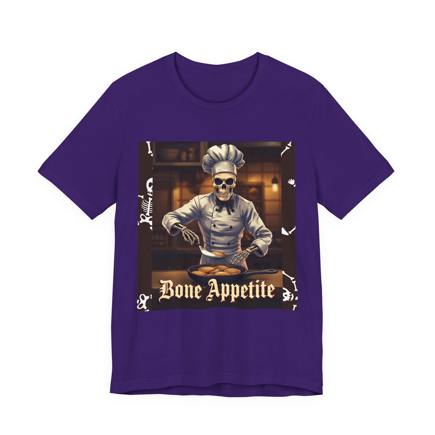My Gothic Girl "Bone Appetite" Graphic T-Shirt Unisex Gothic Dark Fashion Casual Wear