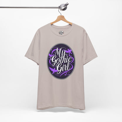 My Gothic Girl Poetic Goth Graphic Tee – Dark Alt Aesthetic Streetwear Fashion