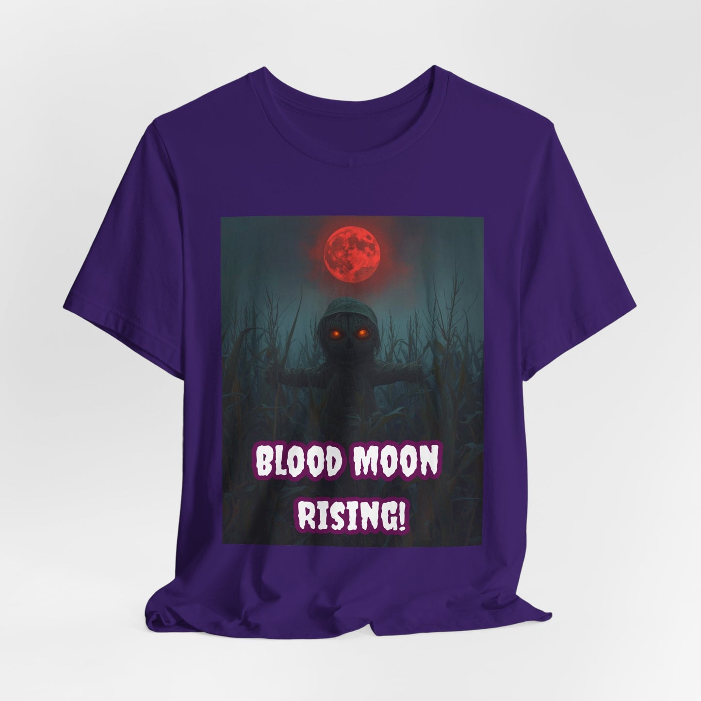 My Gothic Girl "Blood Moon Rising" Graphic T-Shirt Unisex Gothic Dark Fashion Casual Wear