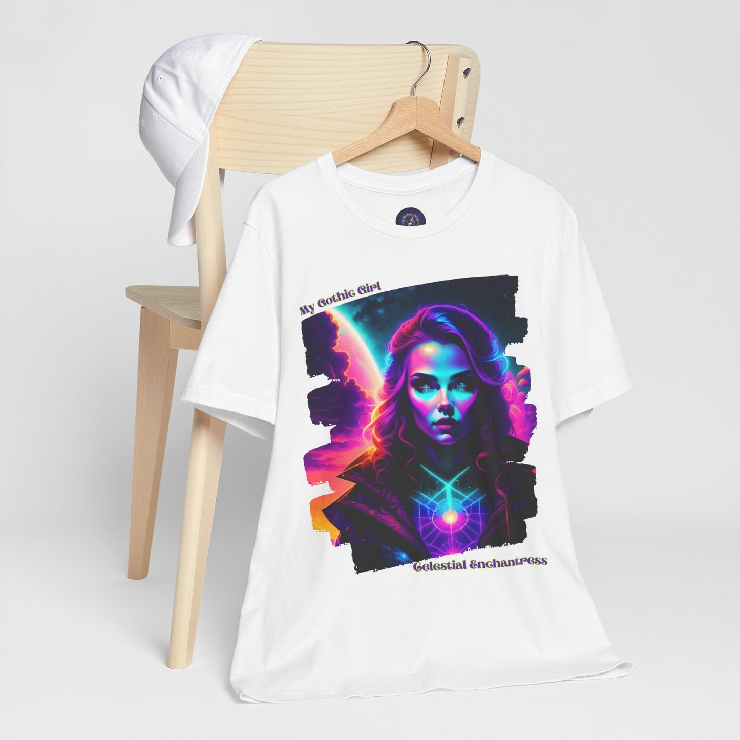 Celestial Enchantress Poetic Goth Graphic Tee – My Gothic Girl