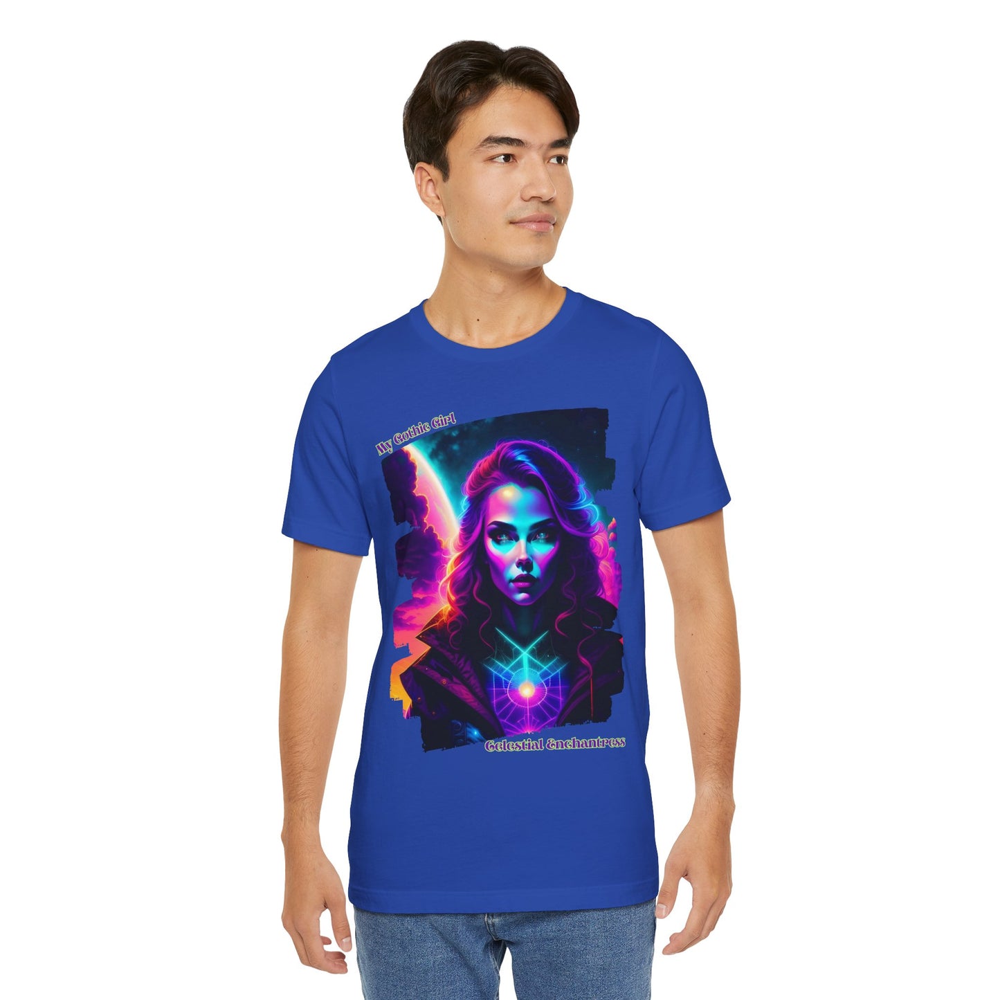 Celestial Enchantress Poetic Goth Graphic Tee – My Gothic Girl