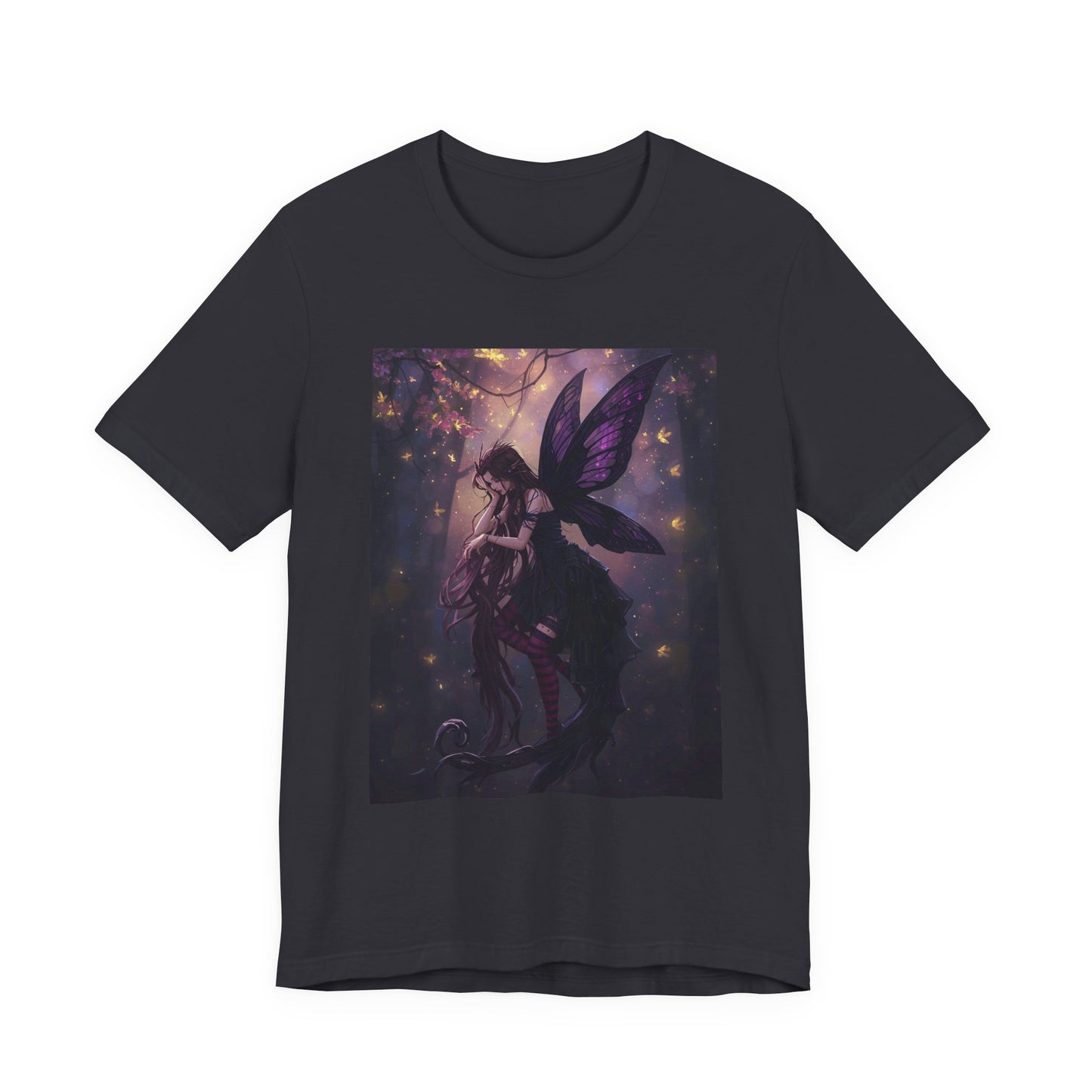 My Gothic Girl "Gothic Fairy" Graphic T-Shirt Unisex Gothic Dark Fashion Casual Wear
