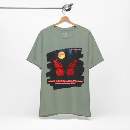My Gothic Girl Graphic Tee – Whimsy Goth Streetwear, Dark Poetry Fashion, Alt Aesthetic Apparel