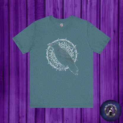 Thorn & Raven Gothic Graphic T-Shirt – Alt Aesthetic Poetic Goth Streetwear