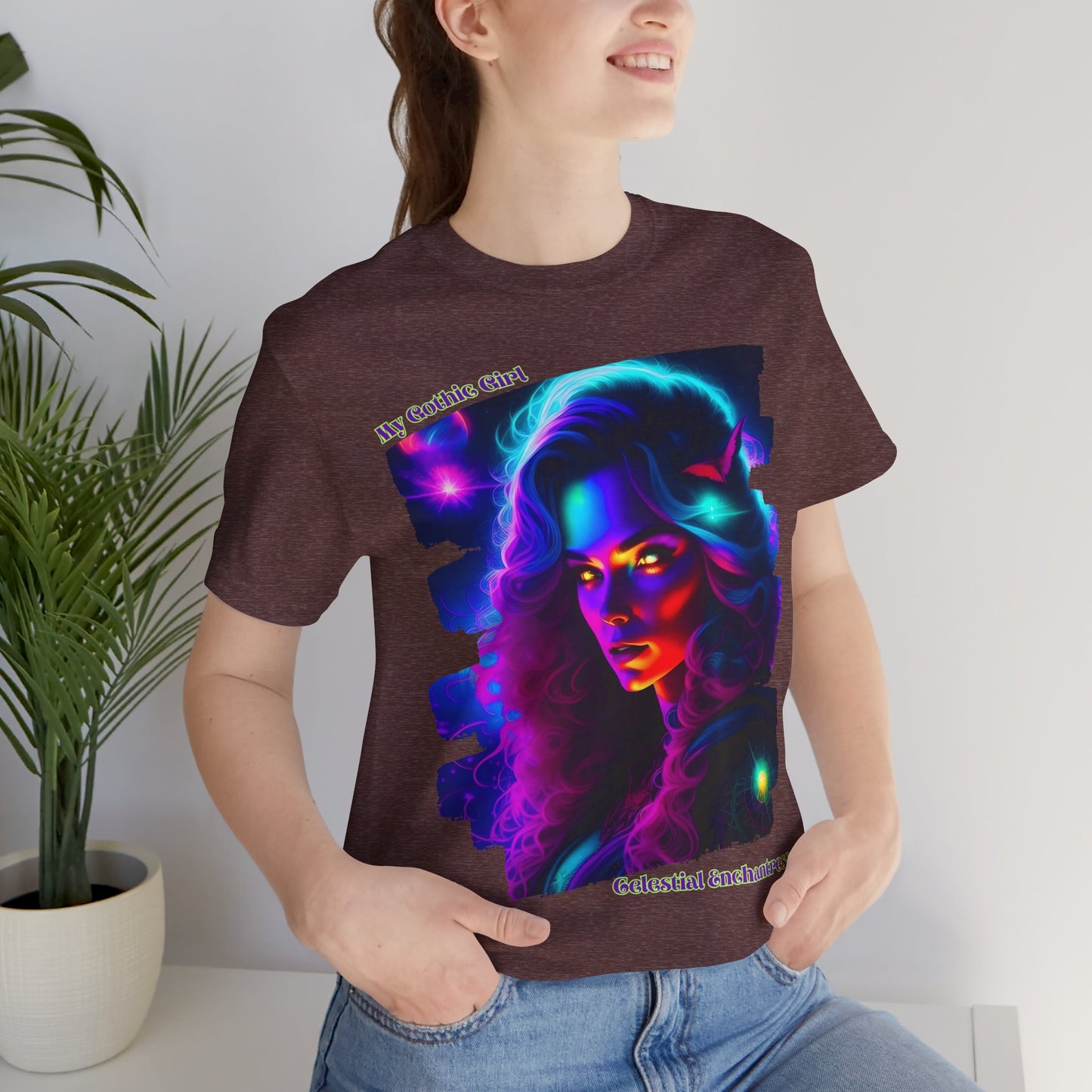 Celestial Enchantress Poetic Goth Graphic Tee – My Gothic Girl