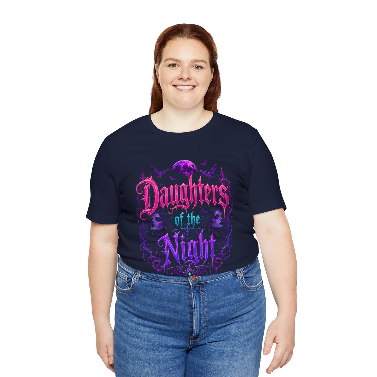 Daughters of the Night Tee — Gothic Vampire Moon Graphic T-Shirt