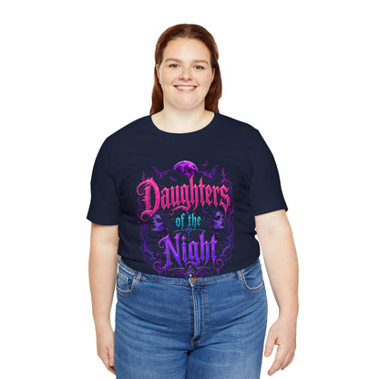 Daughters of the Night Tee — Gothic Vampire Moon Graphic T-Shirt