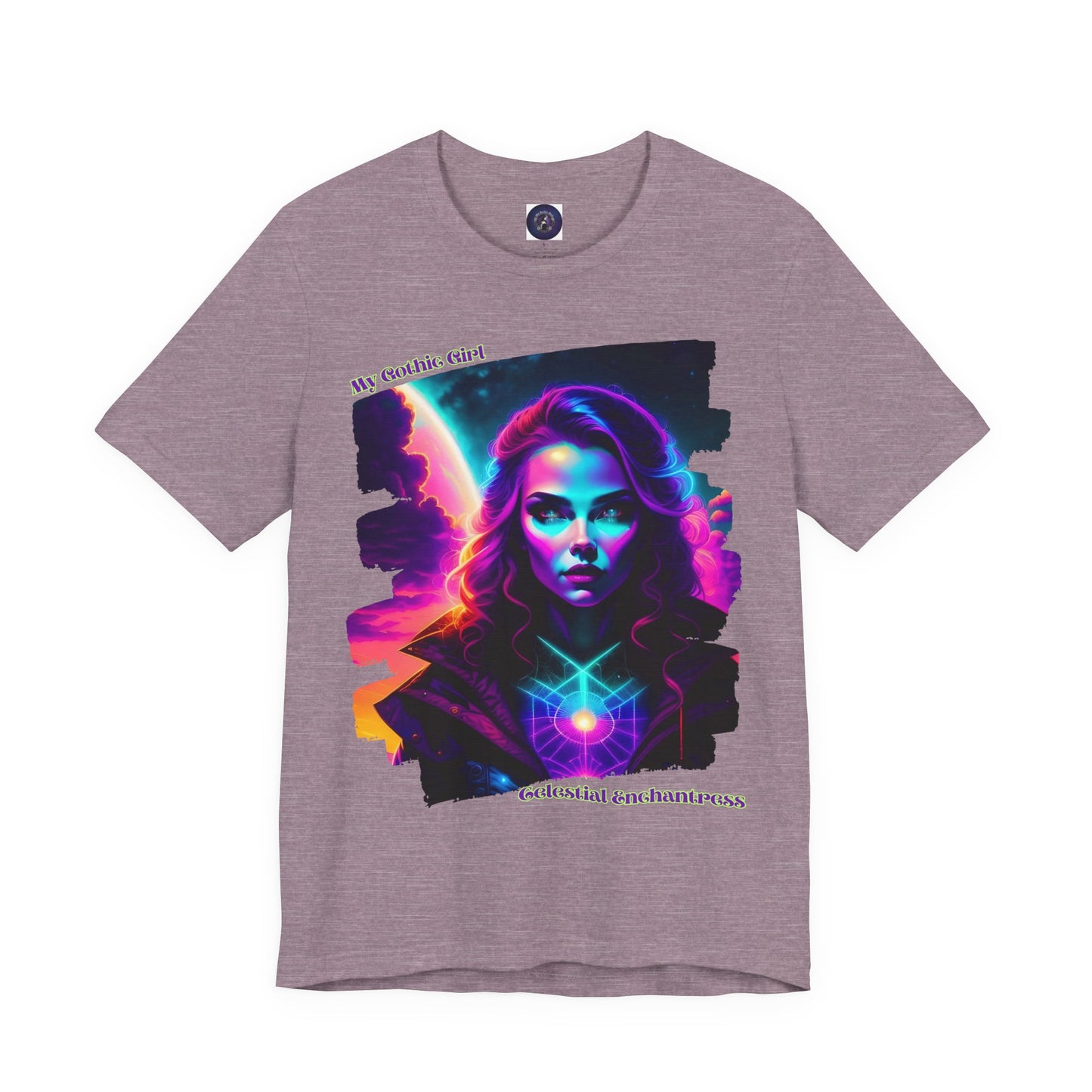 Celestial Enchantress Poetic Goth Graphic Tee – My Gothic Girl
